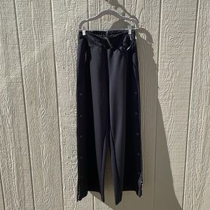 Adidas x Karlie Kloss Black Wide Leg Track Pants. Size S